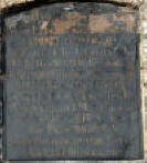 Powis Almshouse tablet - click for larger image