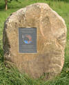 A stone, brought from Plynlimon, in mid Wales, near the source of the River Wye, has been placed at the lower end of the Dell, near the castle, to mark the southern end of the 136 mile Wye Valley Walk - click to read tablet