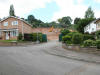 The site entrance from Meadow Walk