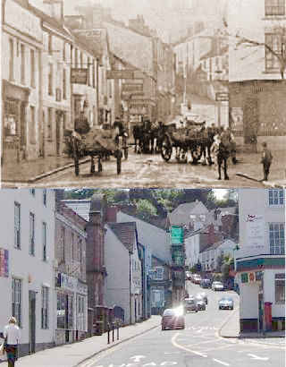 View up Moor Street