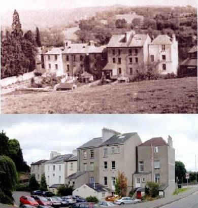 Houses in Welsh Street Chepstow.