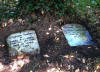 the graves of Charles and Sarah Parkhouse in Puriton churchyard, Somerset