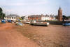 nside the Lympstone Boat Shelter at low tide - click for larger image