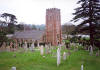 Lympstone Church where some of my Bass ancestors were buried - click for larger image