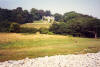 Porthkerry House from the pebbly beach taken in the 1970s - click for larger image