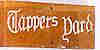 Photograph of Tappers Yard sign